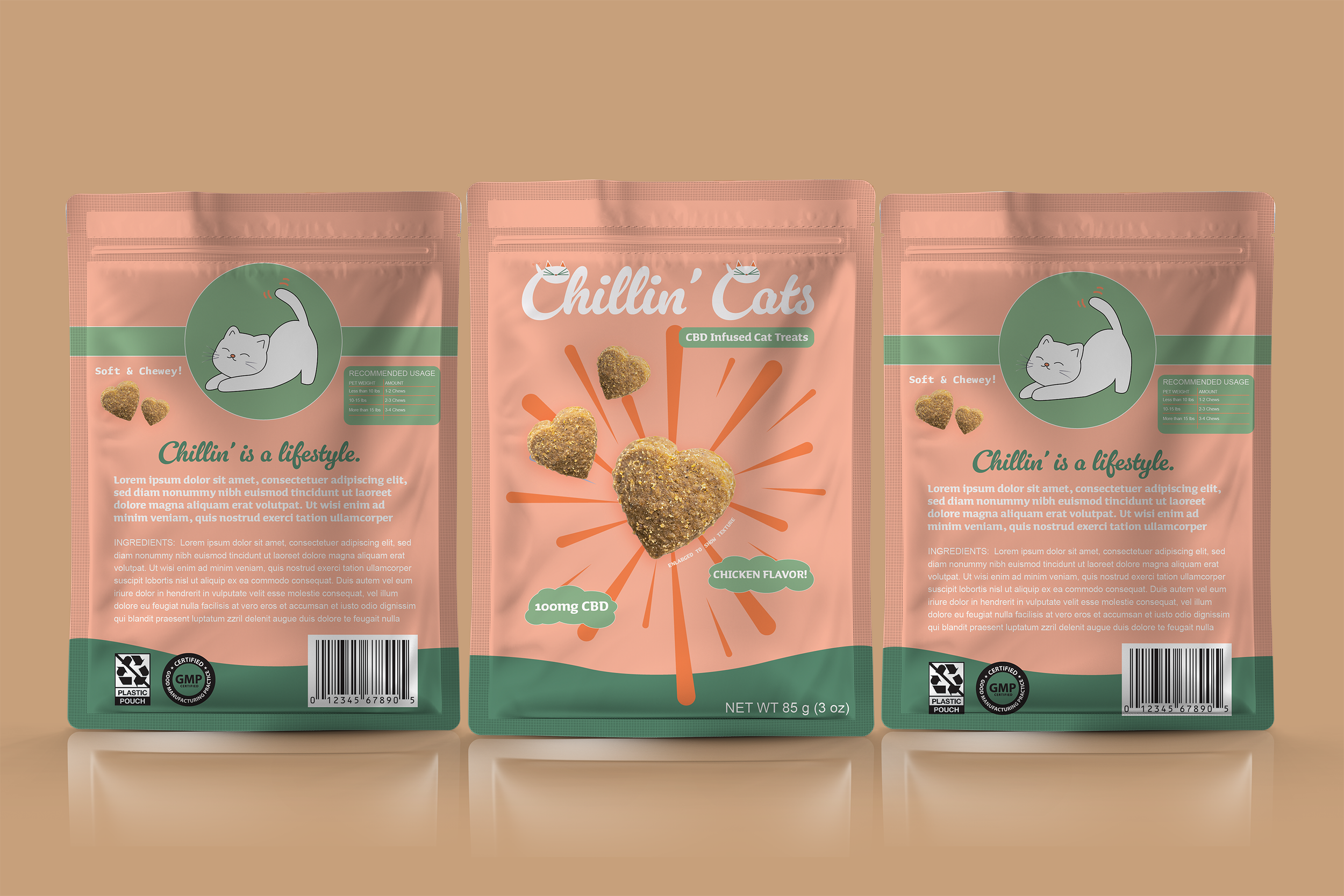 Chillin Cats CBD Cat Treats