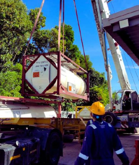 EXPORT OF IBC TANK (DANGEROUS GOODS)