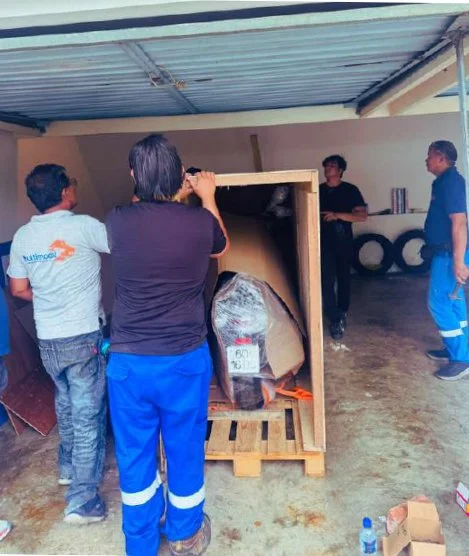 CRATING SERVICE FOR USED VEHICLE