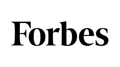 Forbes logo representing the global business and media publication.