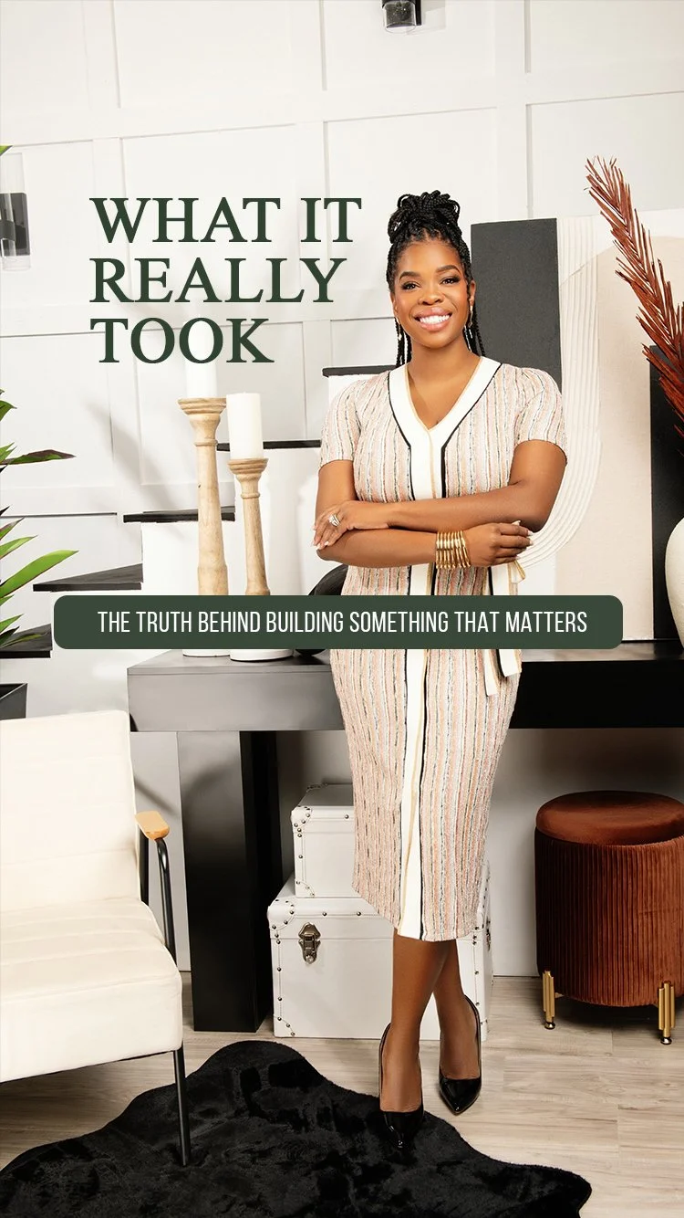 What It Really Took downloadable PDF sharing real lessons behind leadership, resilience, and building impact.