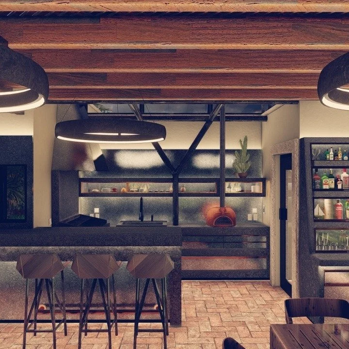 This rooftop consolidation in the heart of San Miguel de Allende brings sleek, modern lines to a traditional home, seamlessly integrating contemporary design with the timeless beauty of this historic city.

The new roof creates an elevated, open-air 