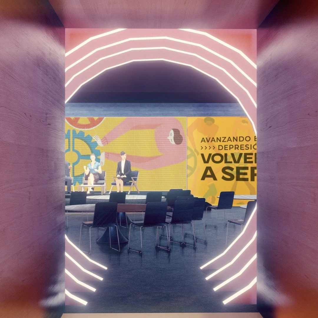 Lundbeck | Barcelona 

Step into a dynamic meeting experience designed to elevate communication and collaboration. Our Lundbeck congress space features illuminated ring installations that inspire focus and energy, complemented by warm wooden ceilings
