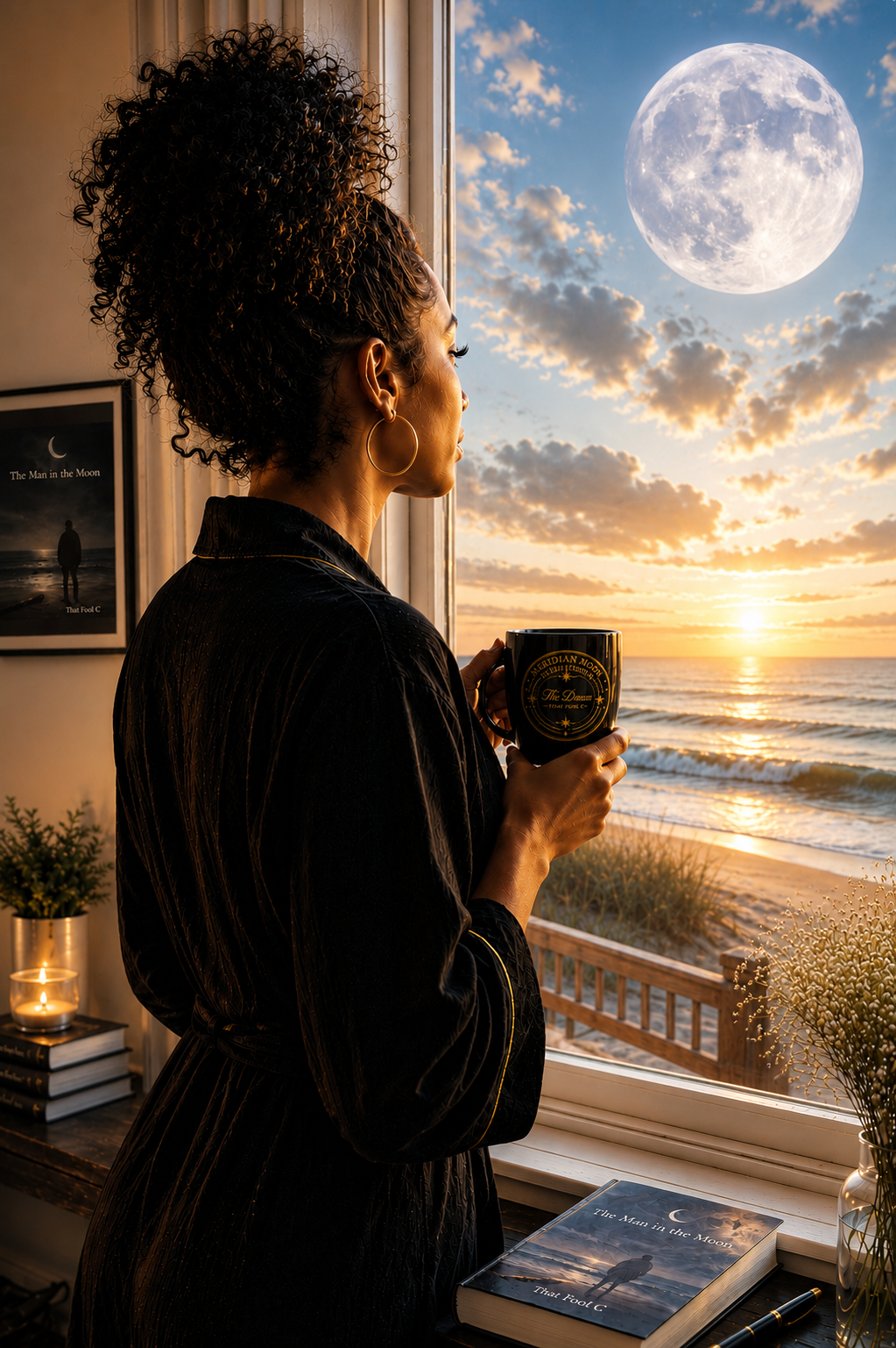 Serene morning by the ocean.png