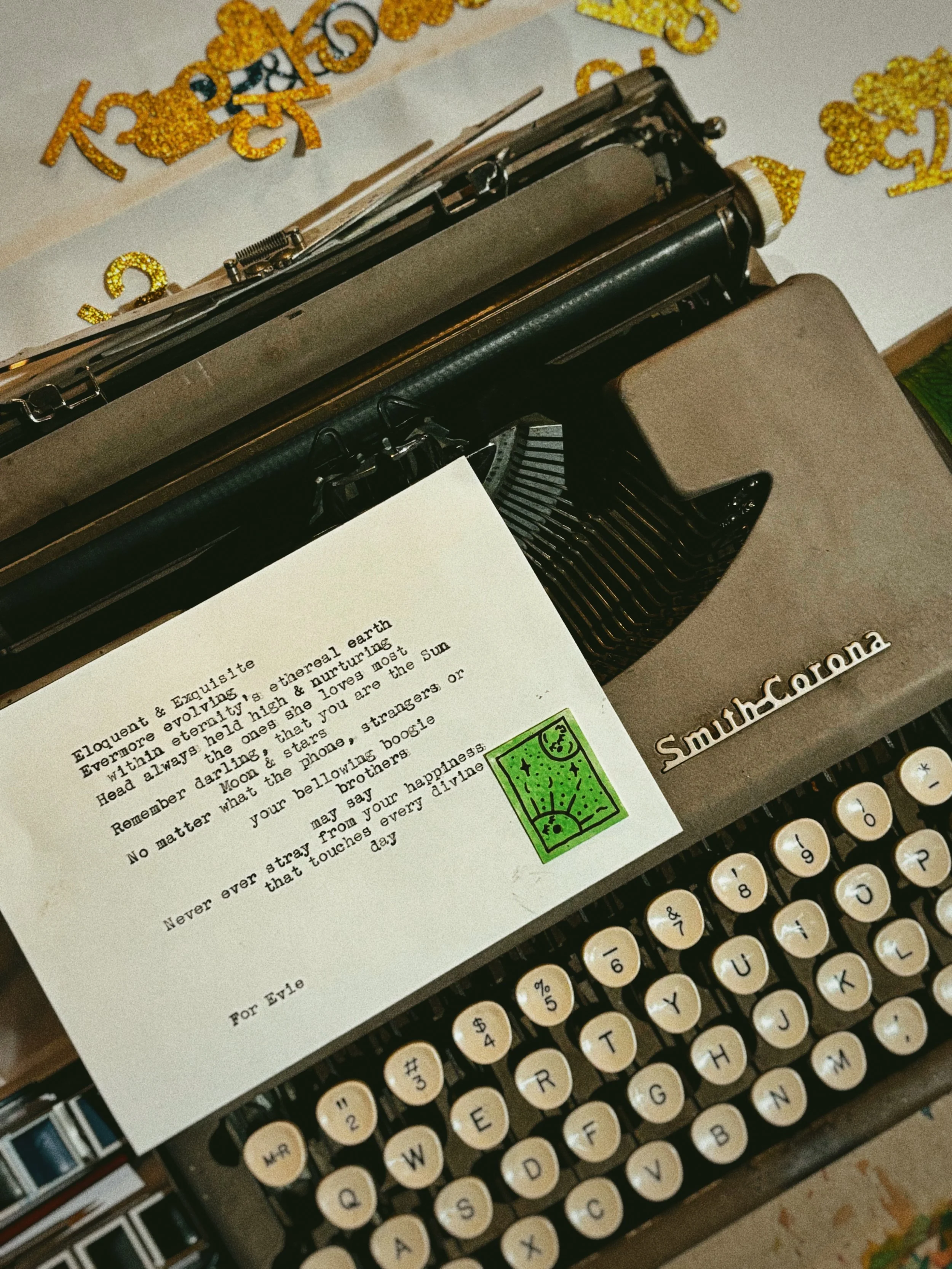 Custom Poem + Illustration (unframed)