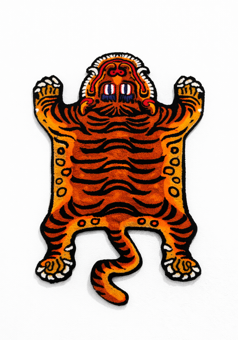 Tiger Rug - Yarn
