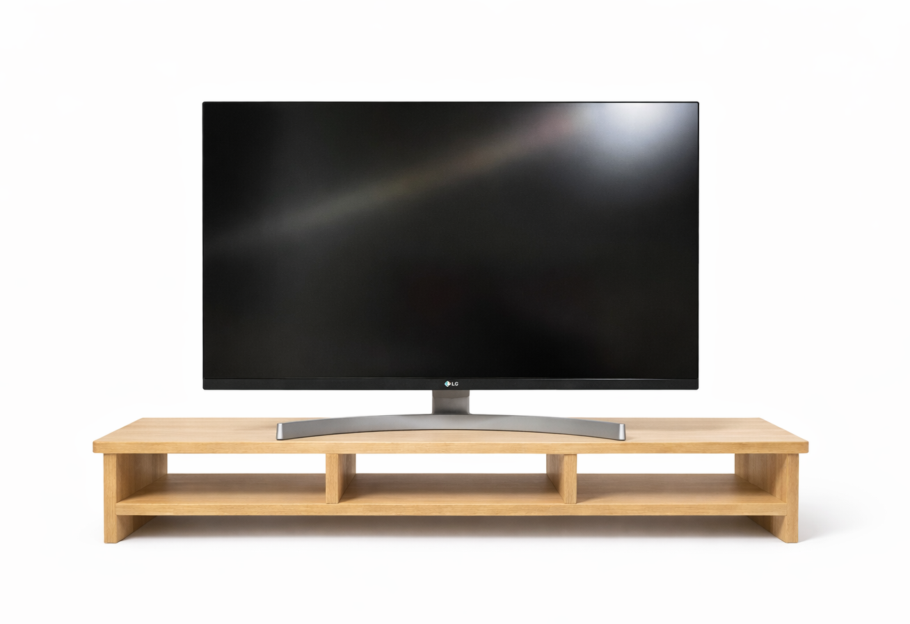 Desk Riser - Hickory