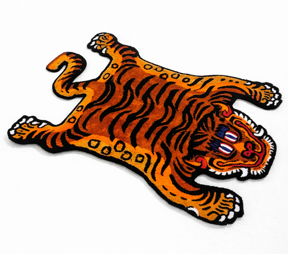 Tiger Rug - Yarn