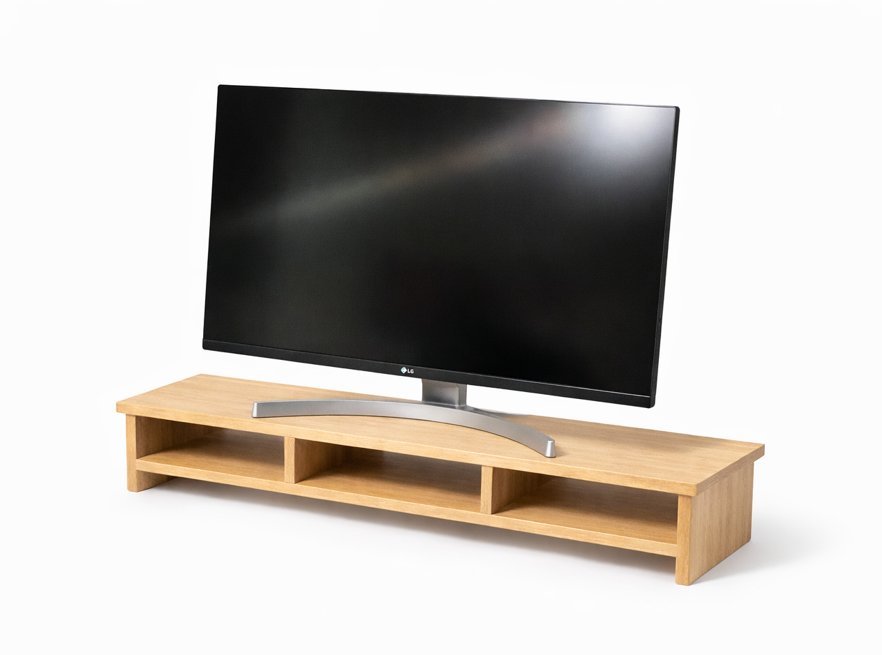 Desk Riser - Hickory