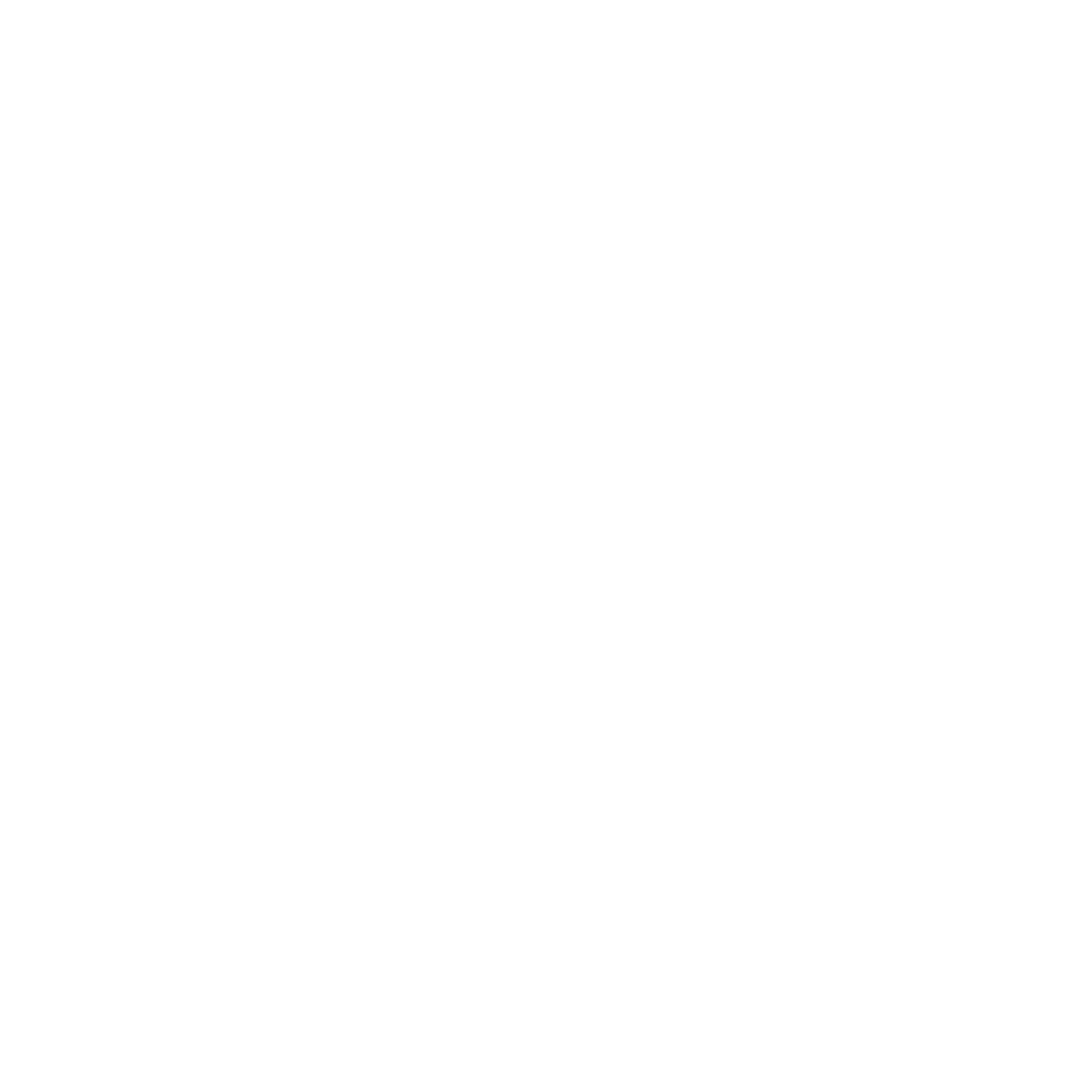 White outline of a blooming flower with multiple petals on a black background.
