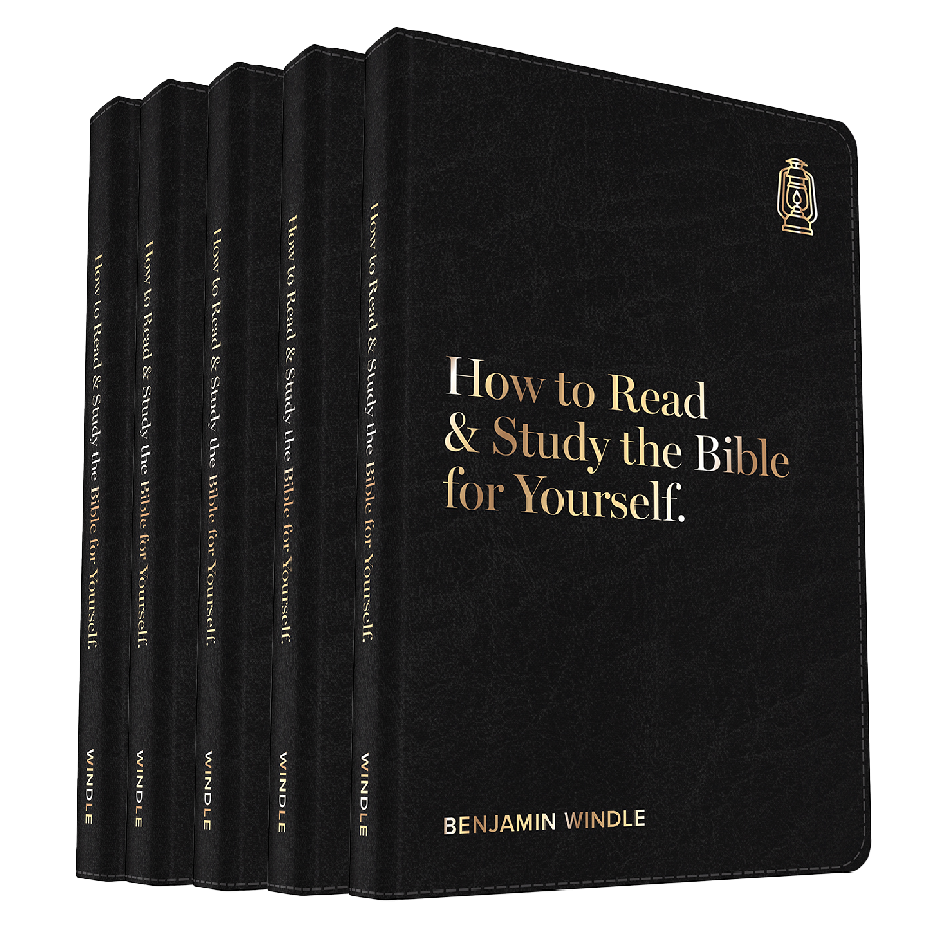 How to Read & Study the Bible for Yourself, black leatherette edition