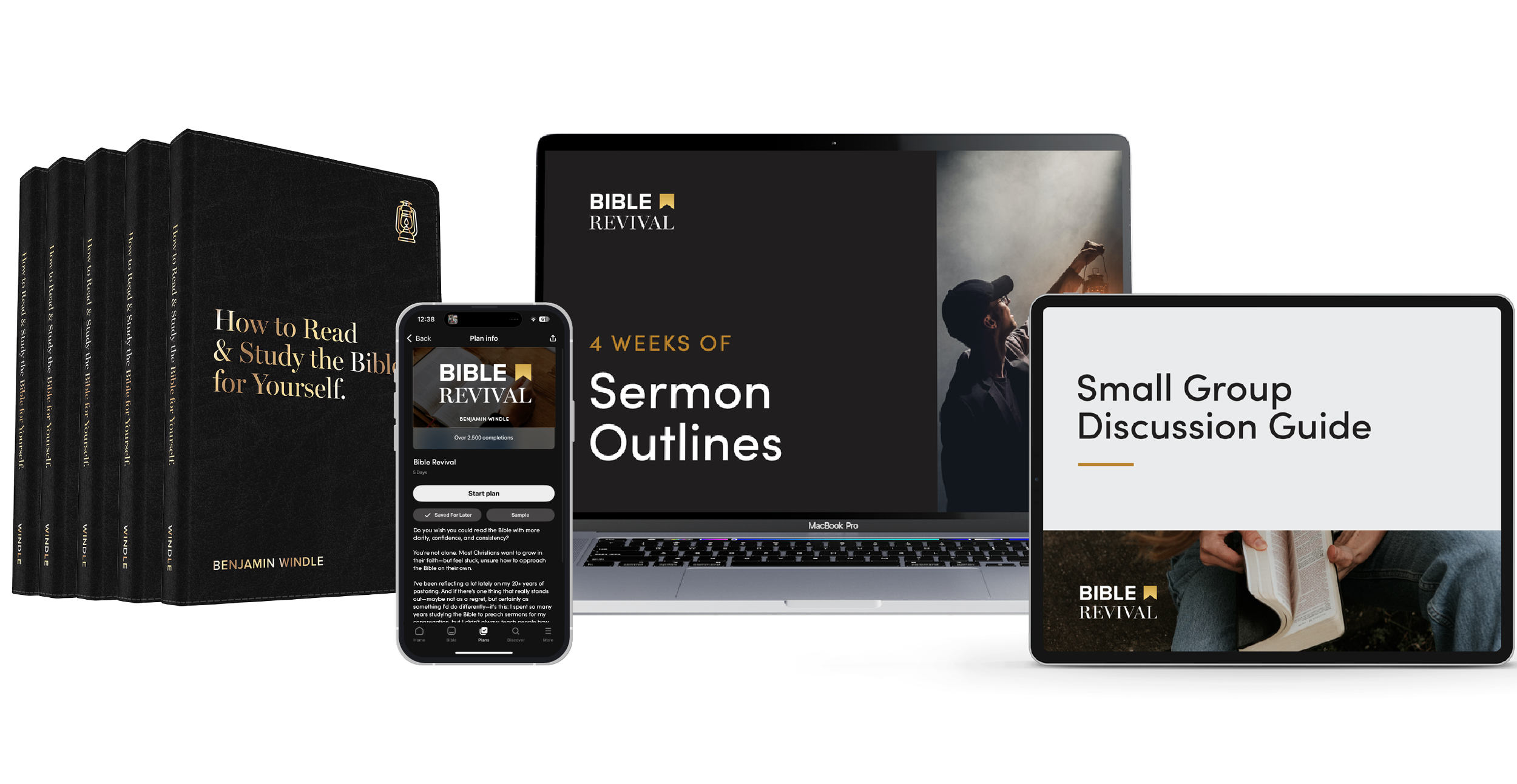 Bible Revival campaign kit: book, sermon outlines and small group guide