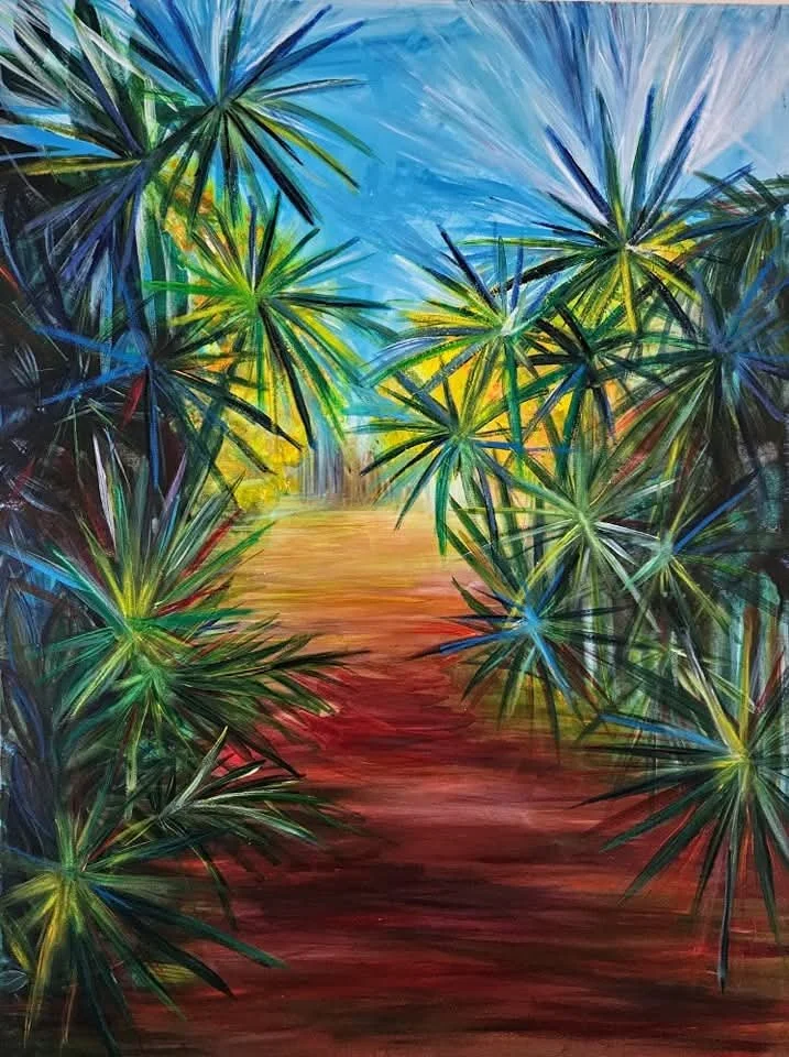 "Dhawaral Passage" 76x102cm