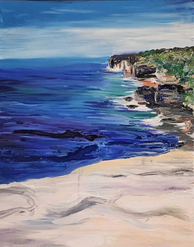 "View From the Balconies" 40x50cm
