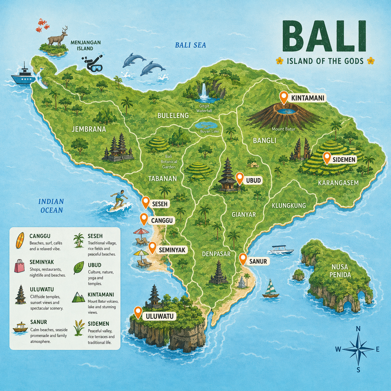 Best Areas to Build a Villa in Bali for Rental Income (2025–2026 Guide)