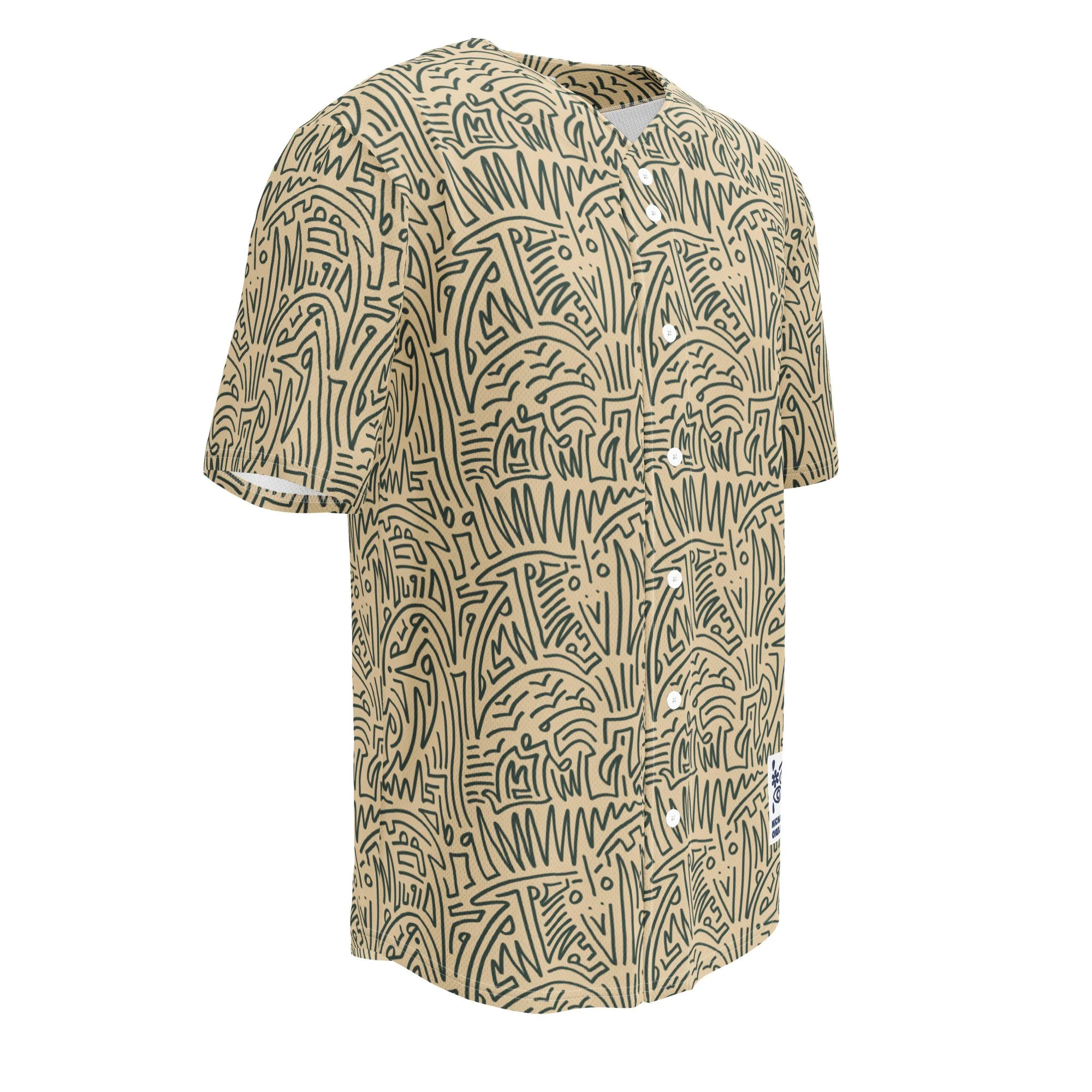 Birds of the Meadow | Button-Up Jersey