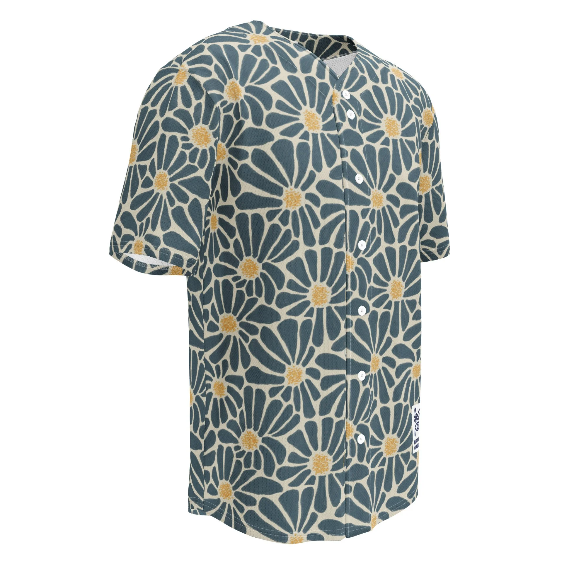 Petal Shade | Button-Up Jersey