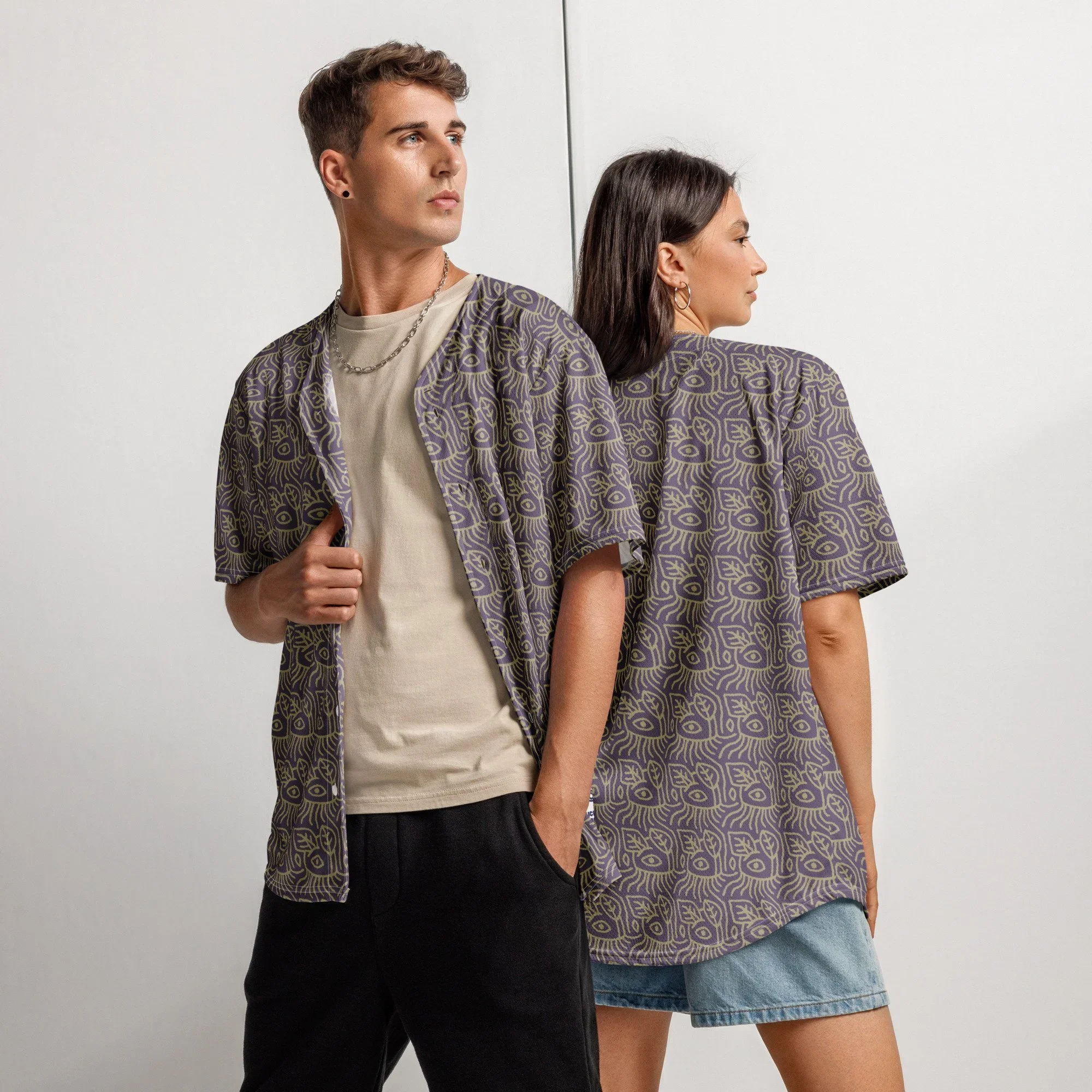 Jersey Button-Up