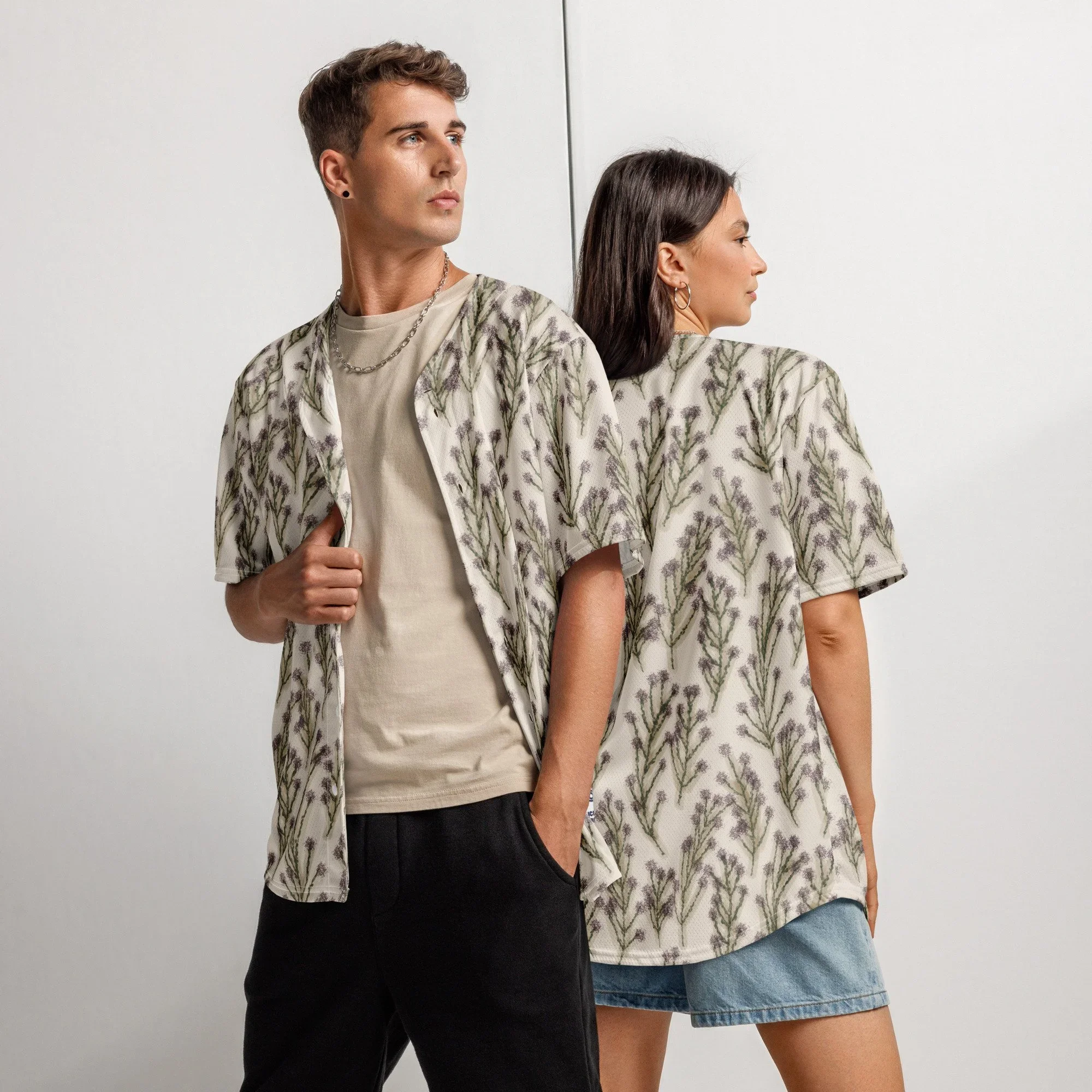 Jersey Button-Up