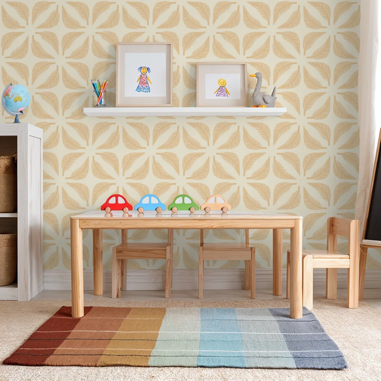 beige-leaf-pattern-wallpaper-childrens-playroom.webp