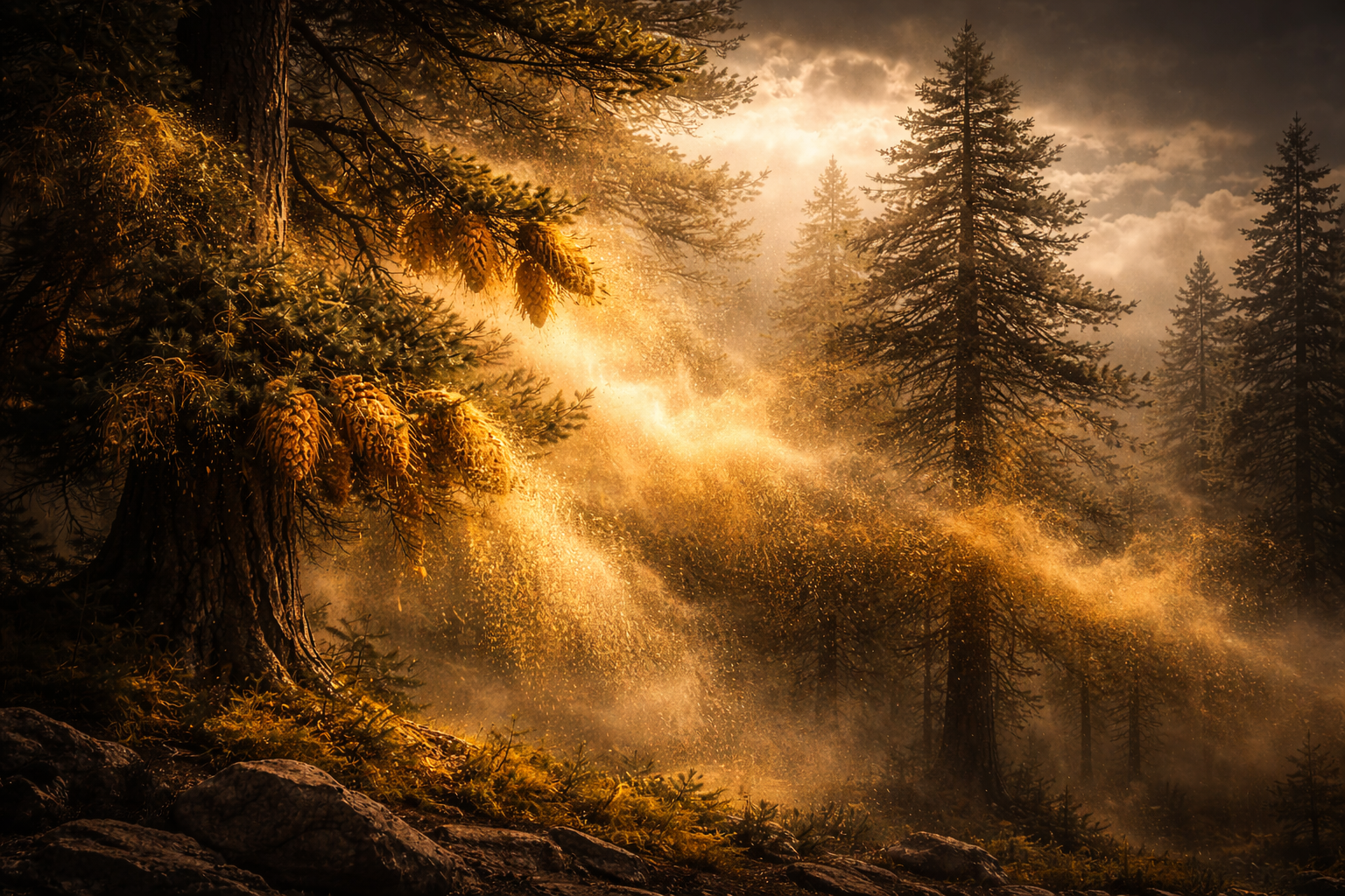 The Metaphysics Of Pine Pollen: Ancient Androgen