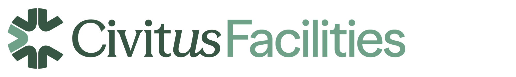 Civitus Facilities logo with a geometric emblem and the company name in green text.
