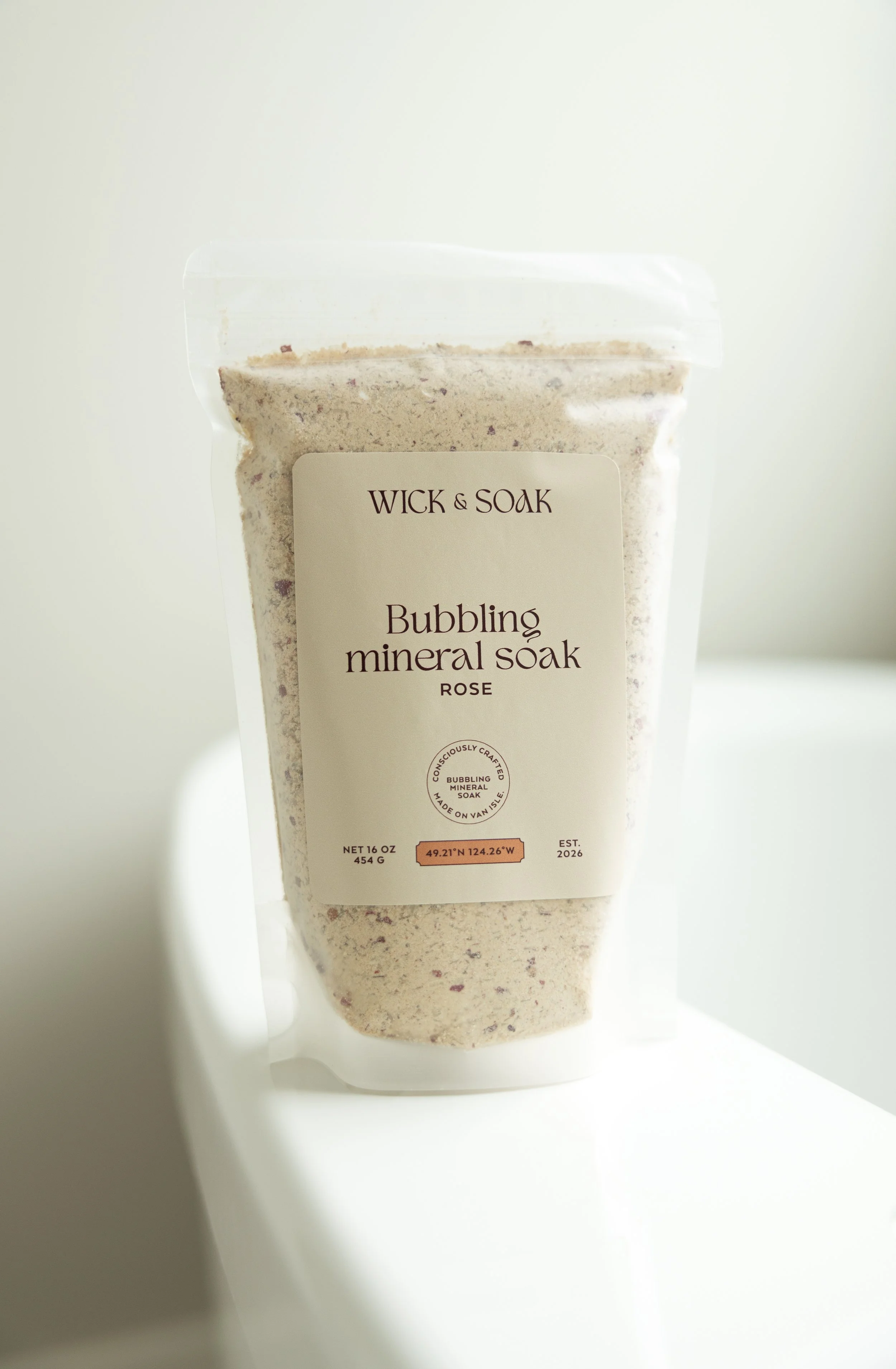 Rose Bubbling Mineral Soak