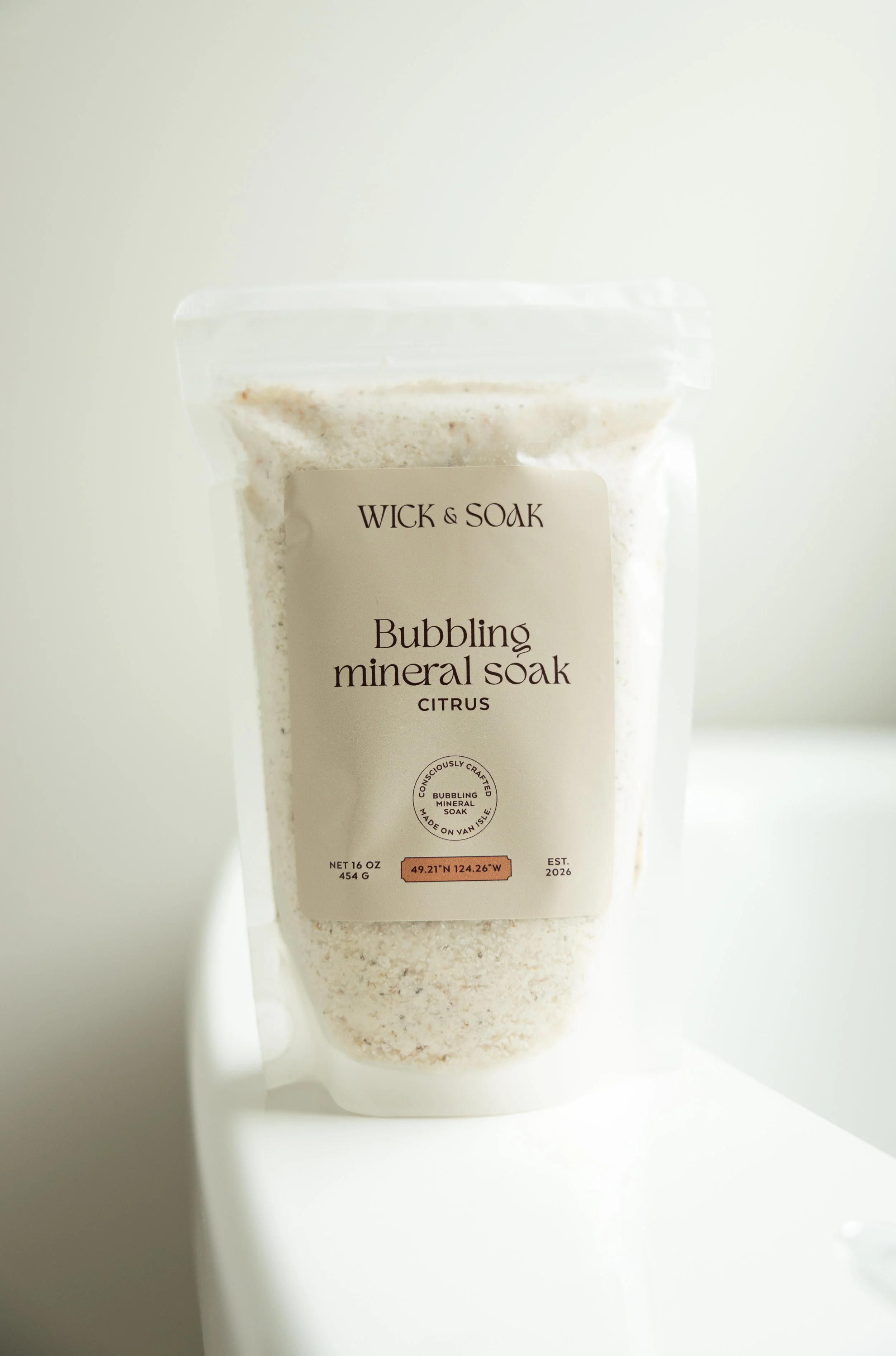 Citrus Bubbling Mineral Soak