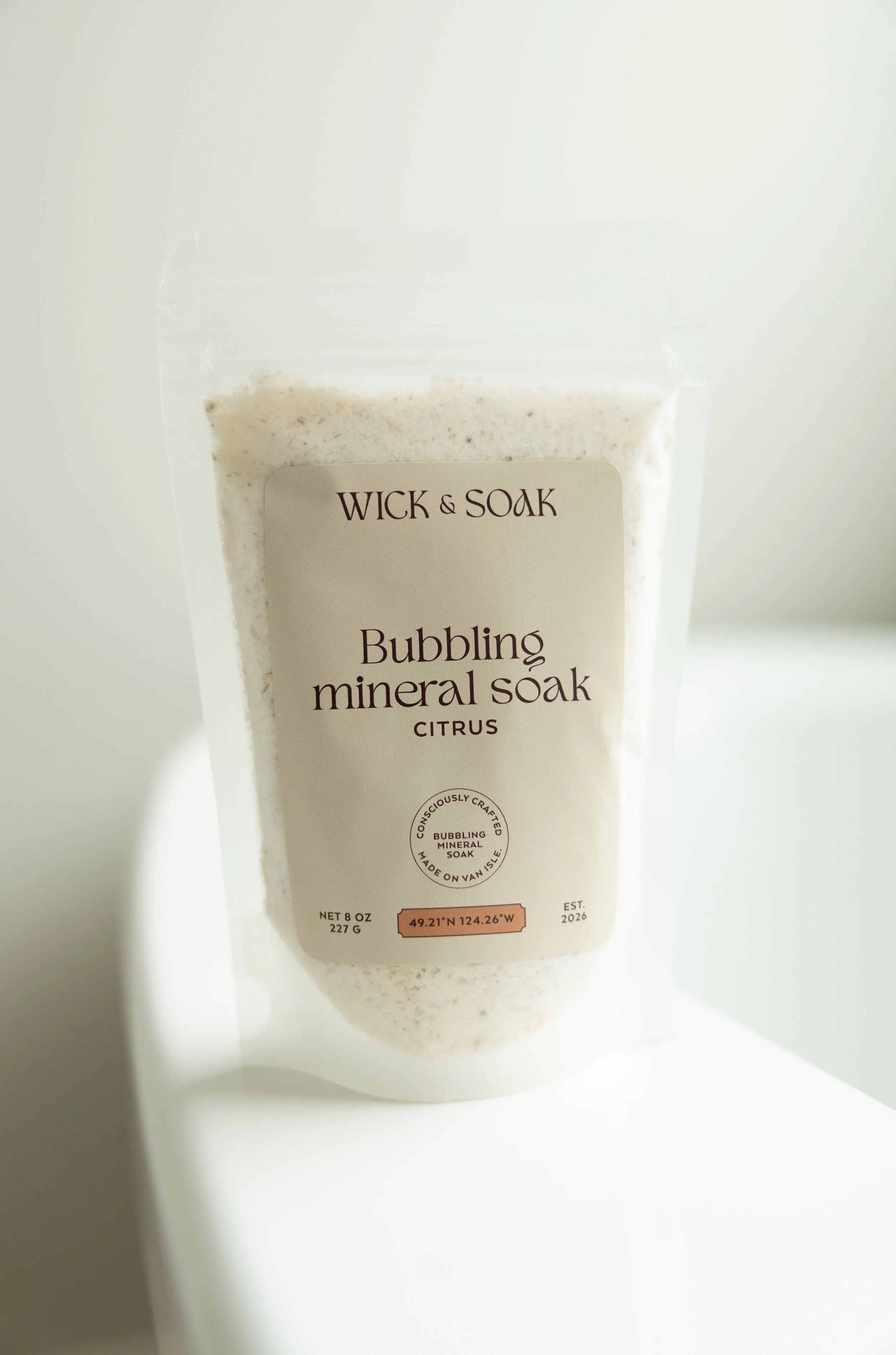 Citrus Bubbling Mineral Soak