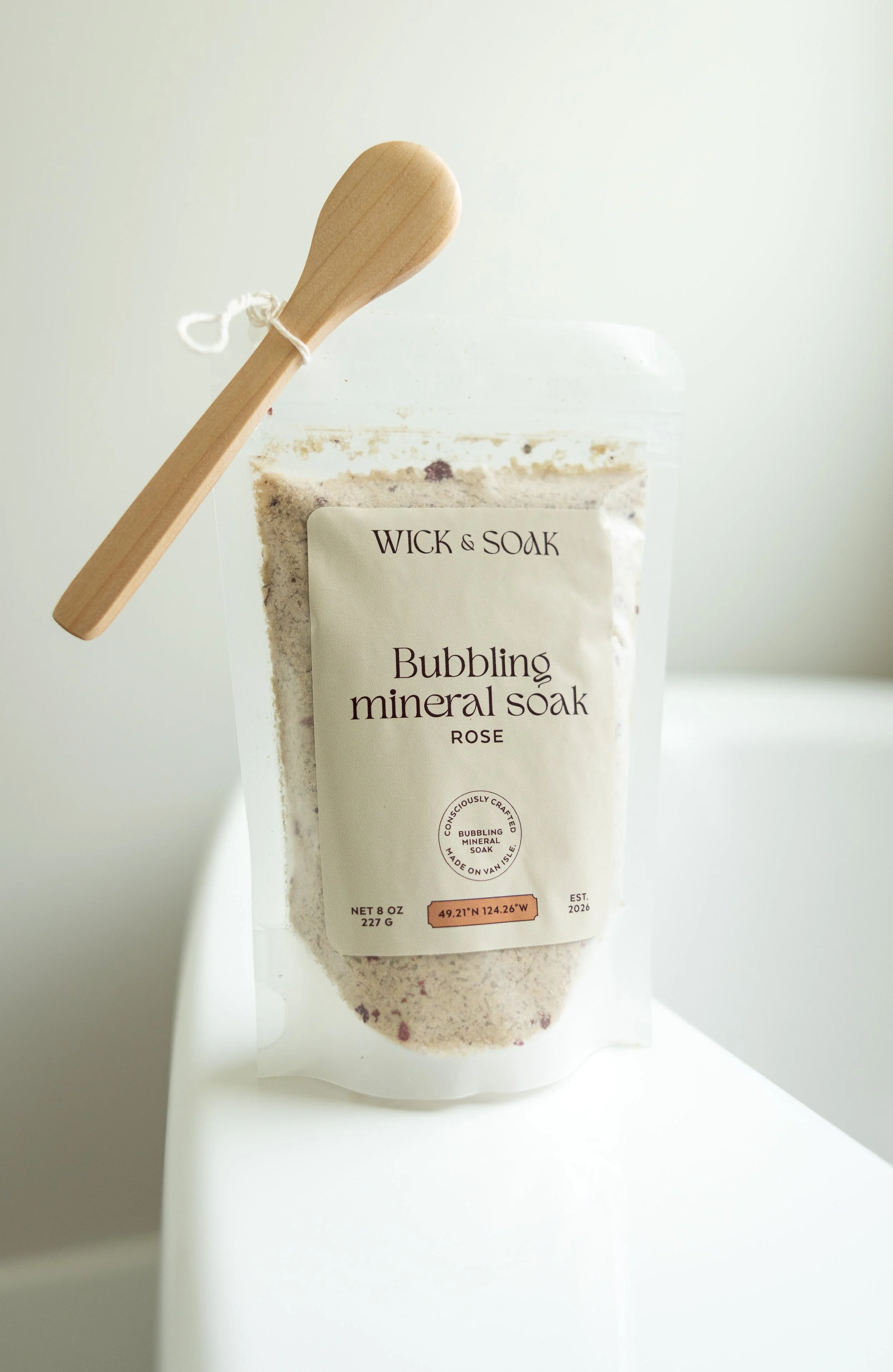Rose Bubbling Mineral Soak