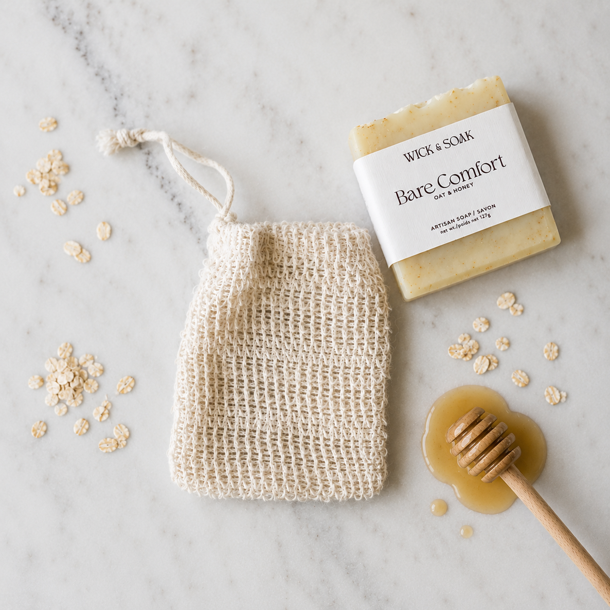 Exfoliating Soap Saver Bag