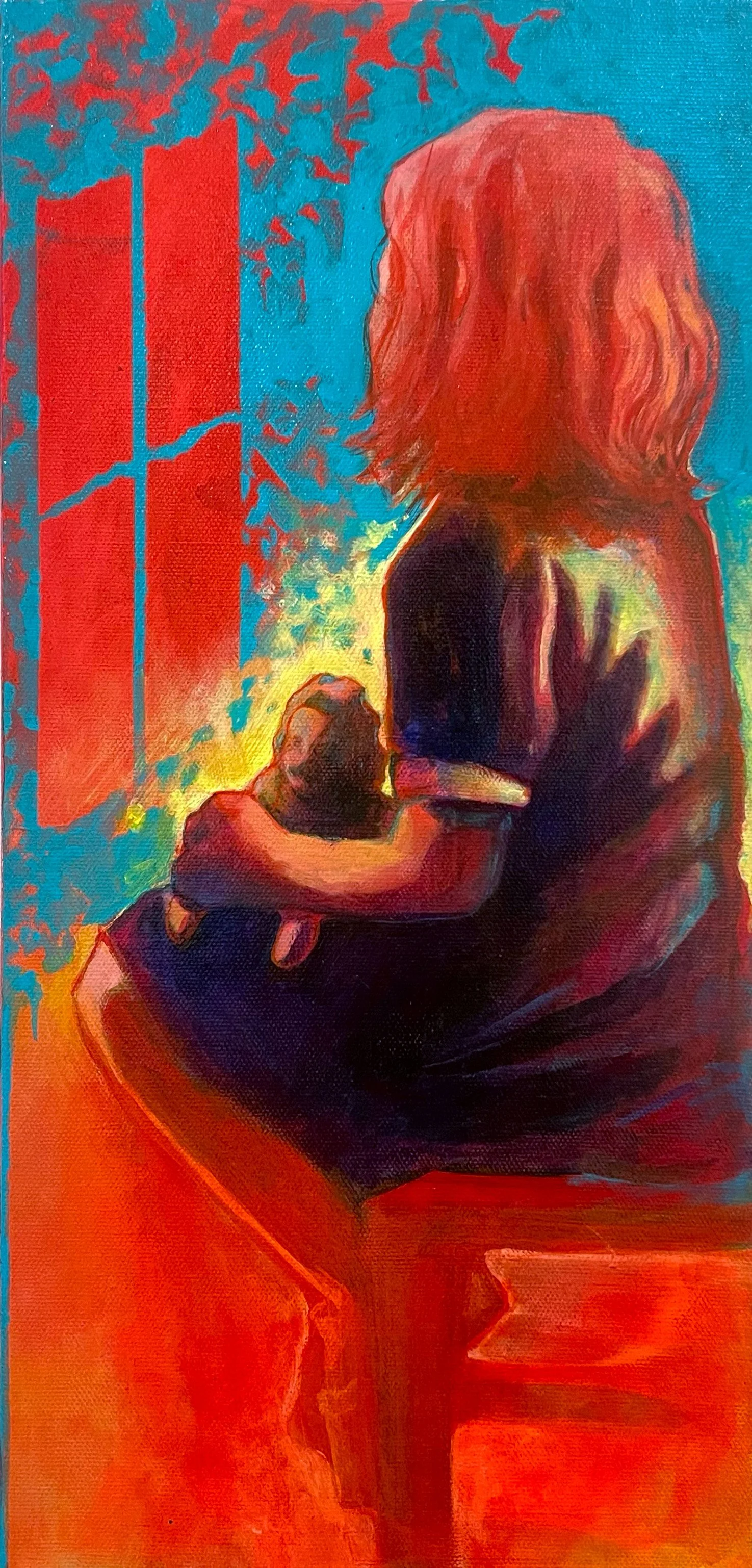 Limbo, acrylic on canvas, 8"x16"