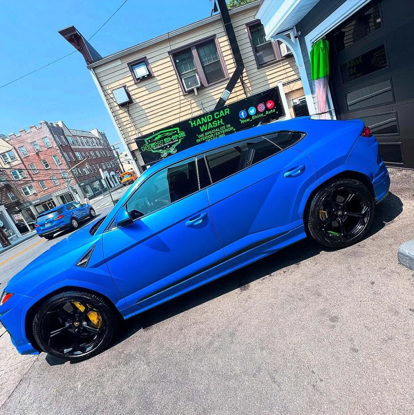 New Shine Auto car wash in Pelham NY