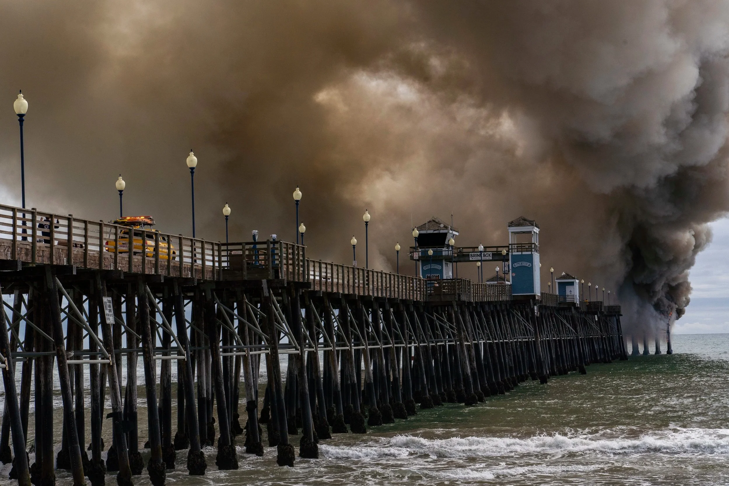 Oceanside Pier Ablaze-Osider Magazine