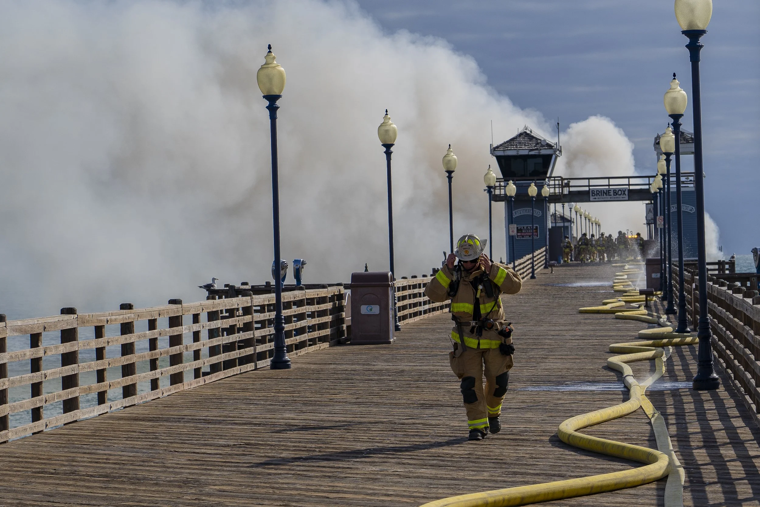 Oceanside Pier Ablaze-Osider Magazine