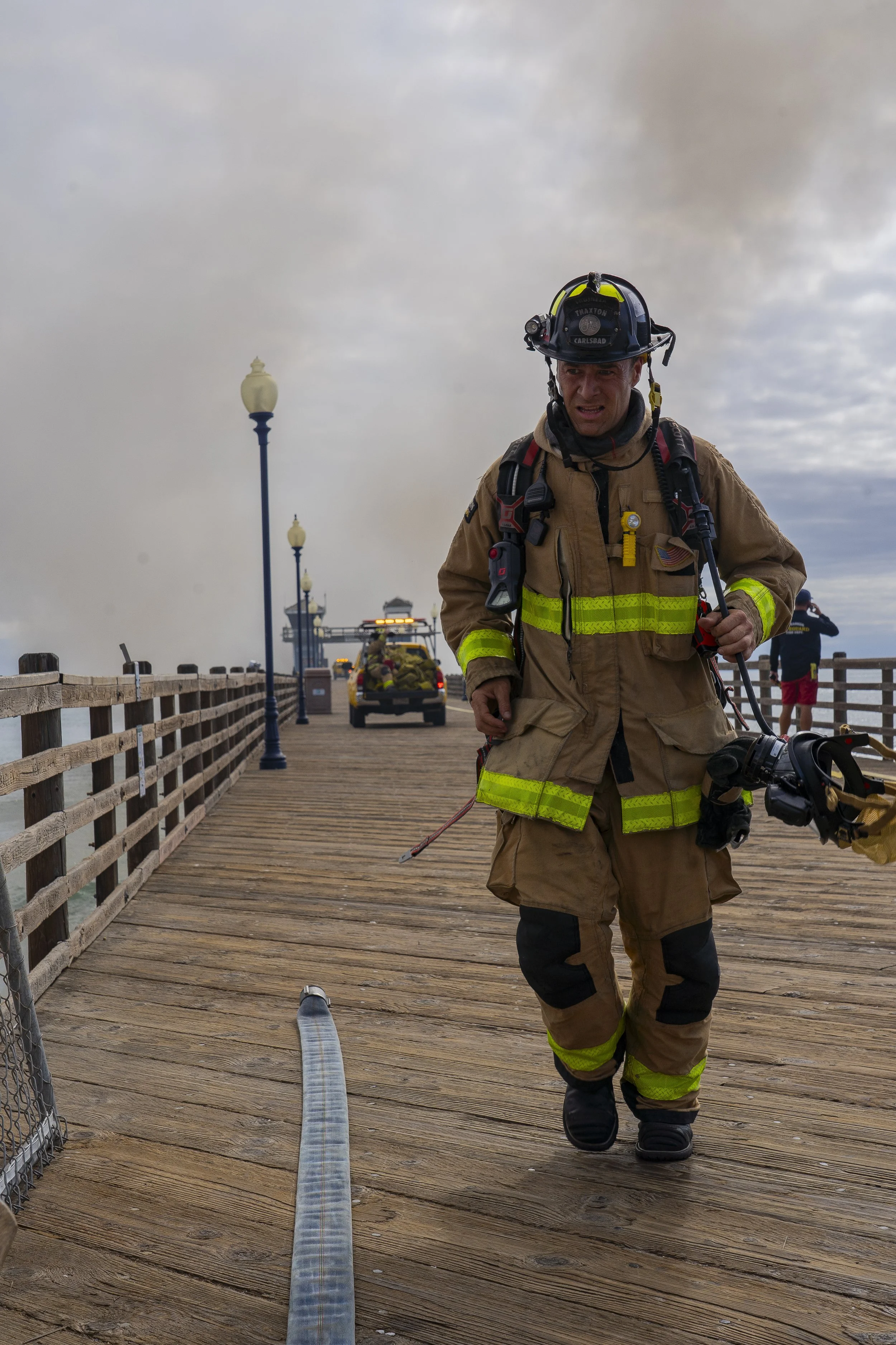 Oceanside Pier Ablaze-Osider Magazine
