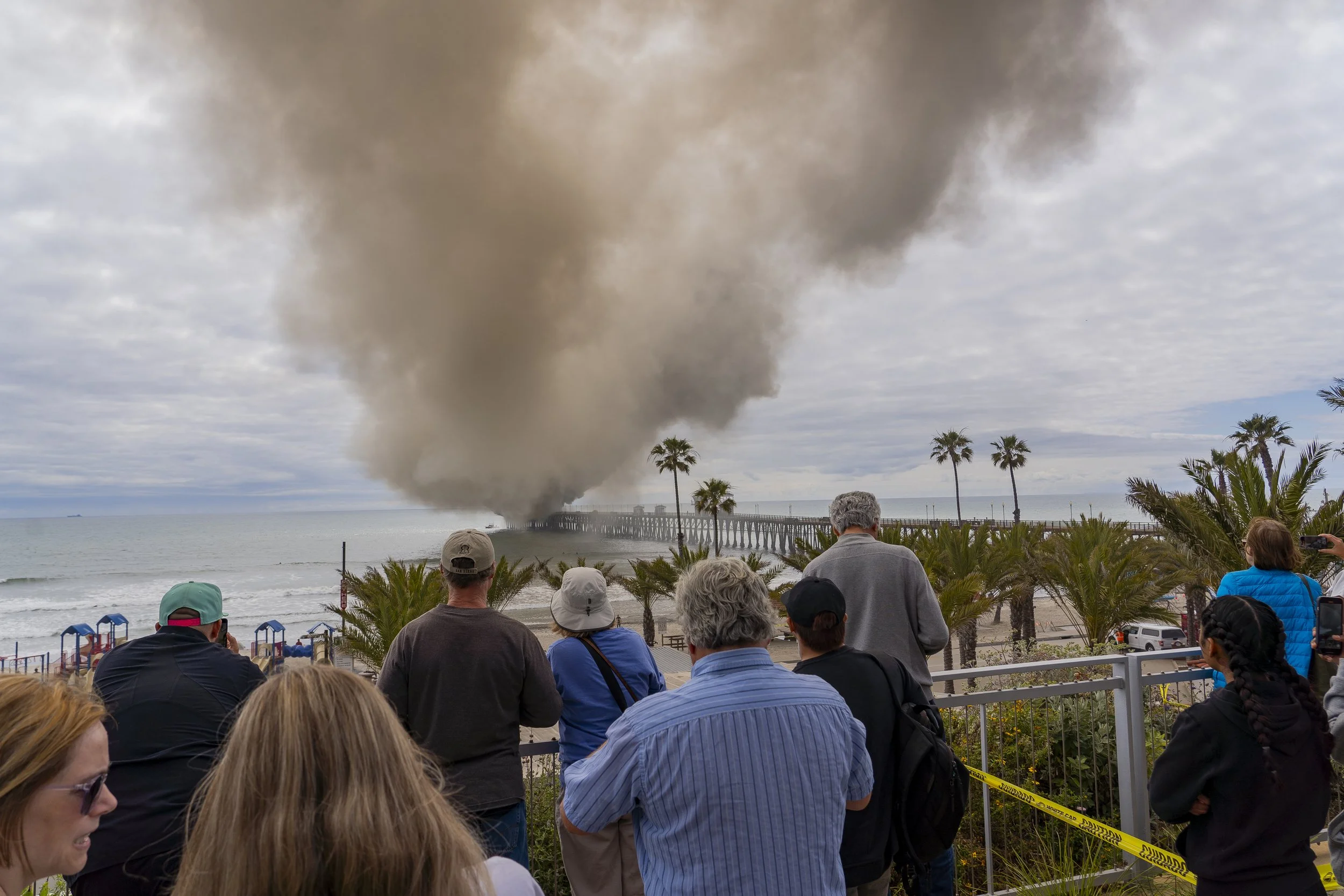 Oceanside Pier Ablaze-Osider Magazine