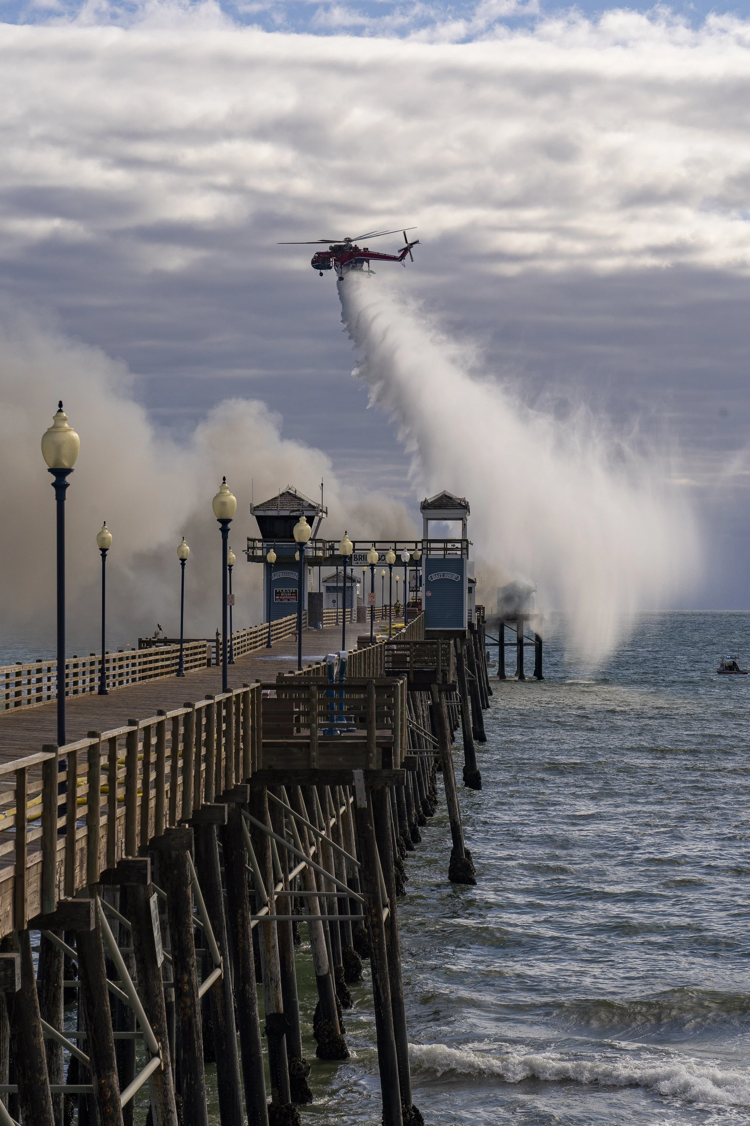 Oceanside Pier Ablaze-Osider Magazine