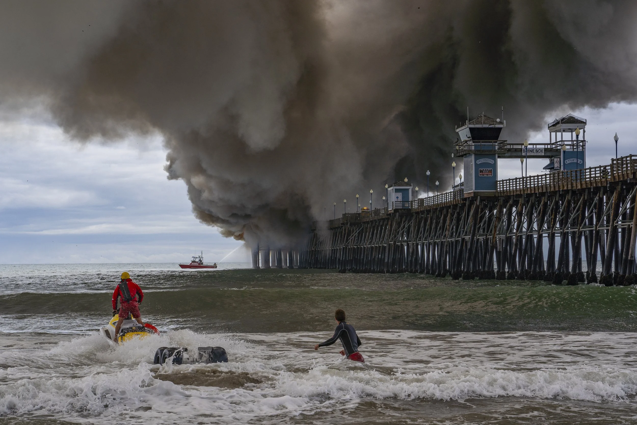 Oceanside Pier Ablaze-Osider Magazine