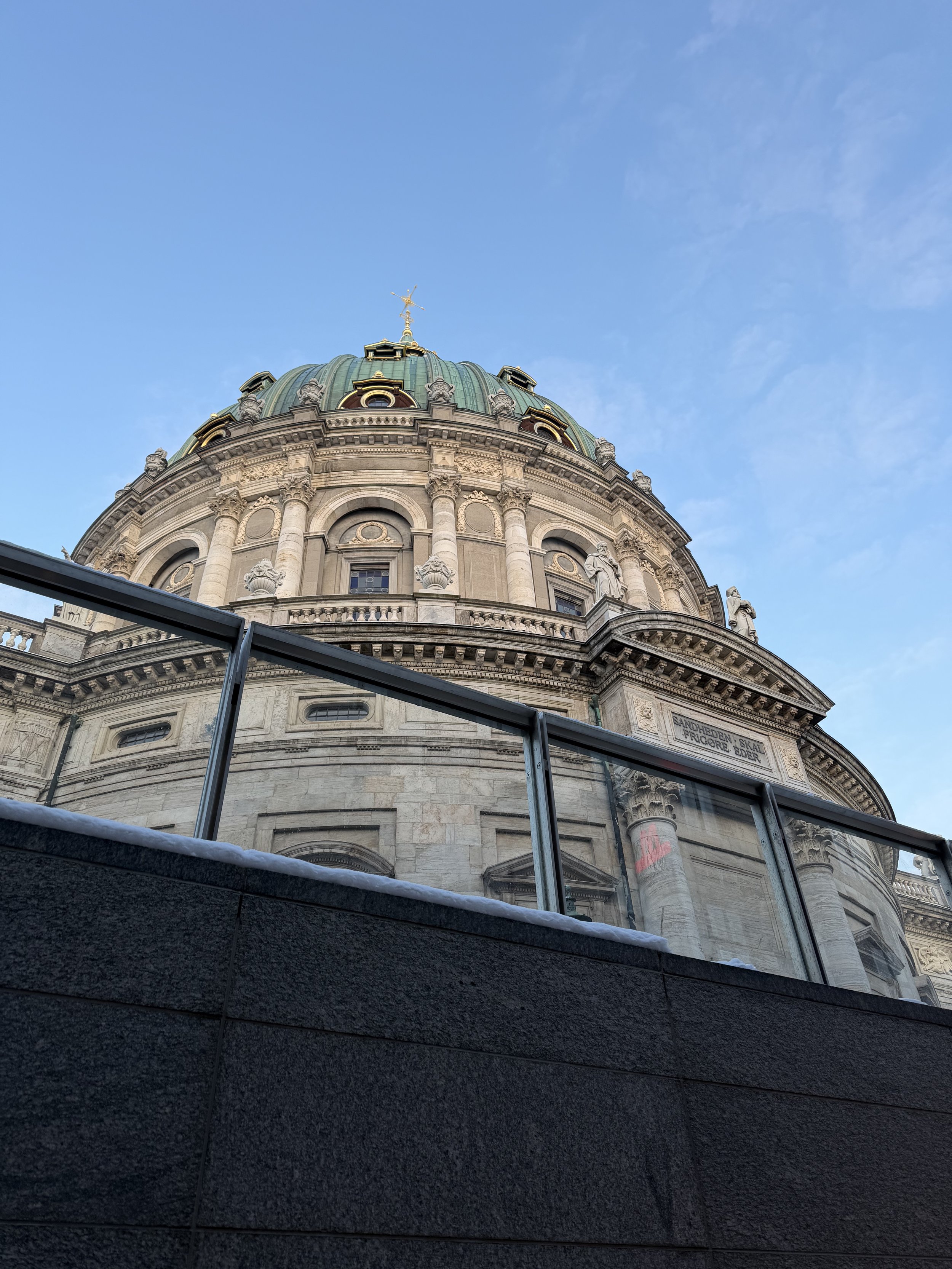 Marmorkirken in the sun