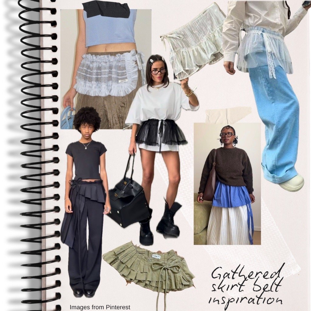 Sunday 28th June: Sew your own gathered skirt belt