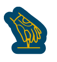 Hand wearing a golf glove placing a golf tee in the ground