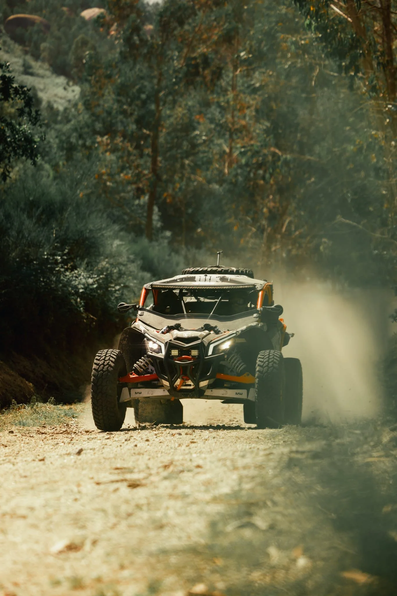 Experiência de aventura off-road de buggy Can-Am Maverick X3 em Braga, Norte de Portugal - Black Buggy Tours. 