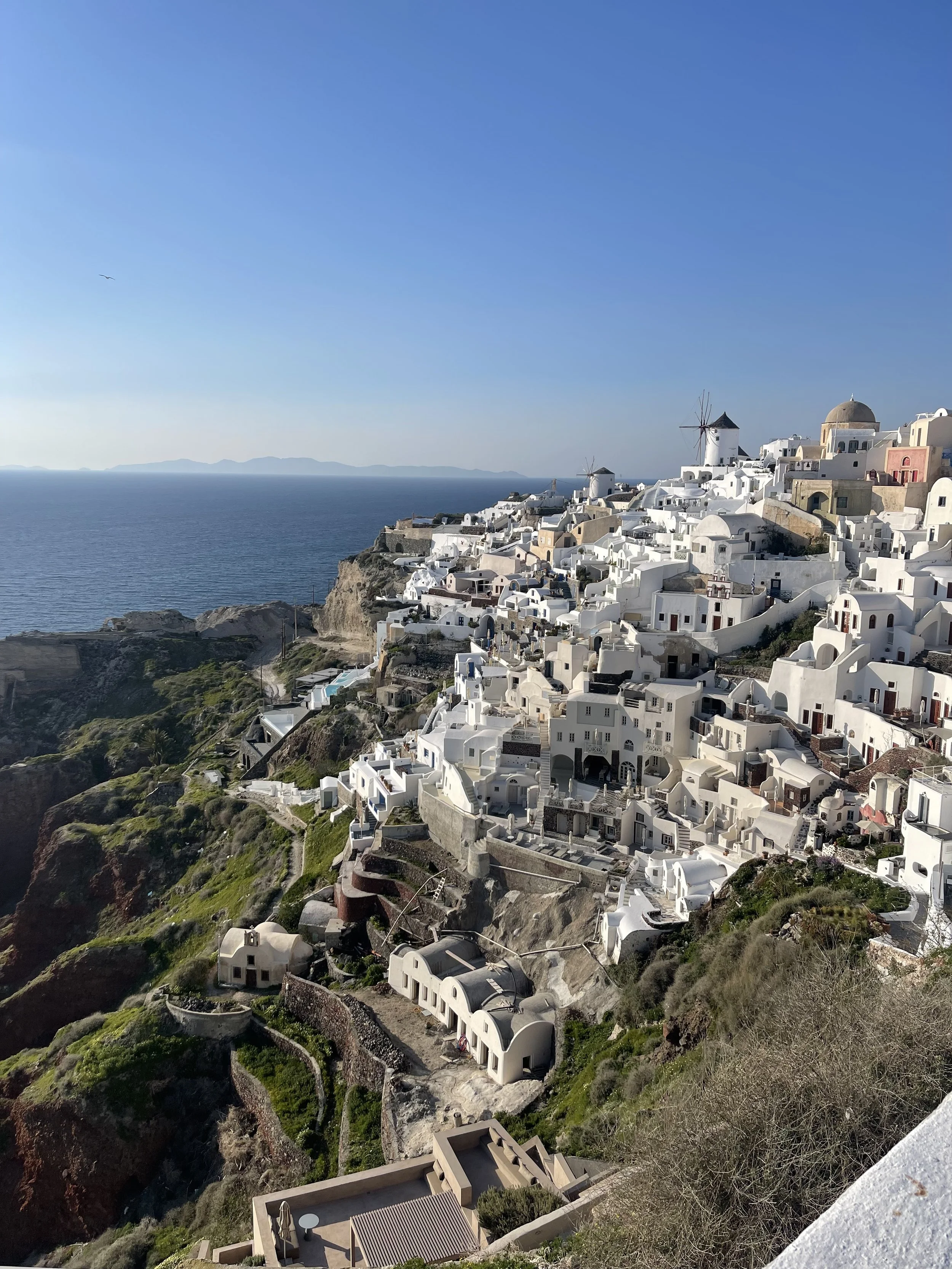 Postcard for Santorini, but real 🇬🇷