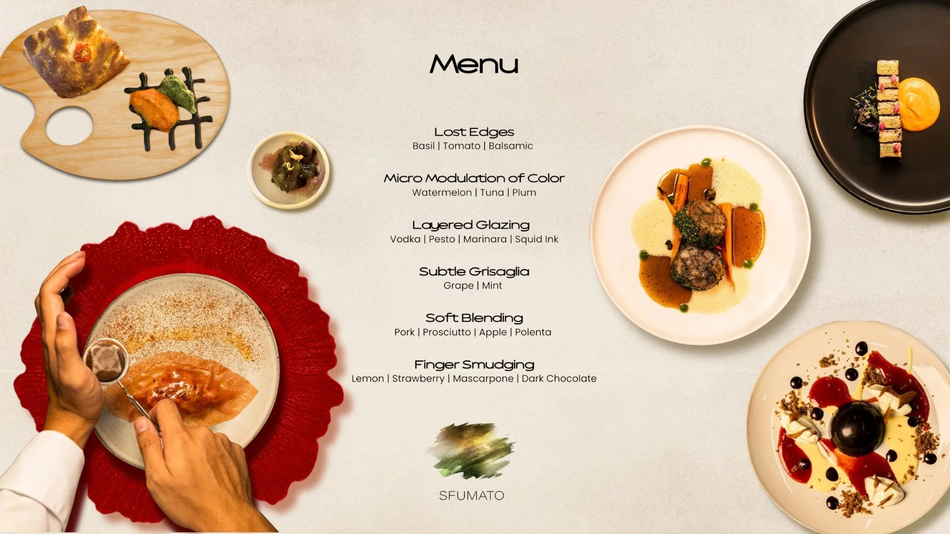 SFUMATO - Italian Tasting menu (FINAL NIGHT)