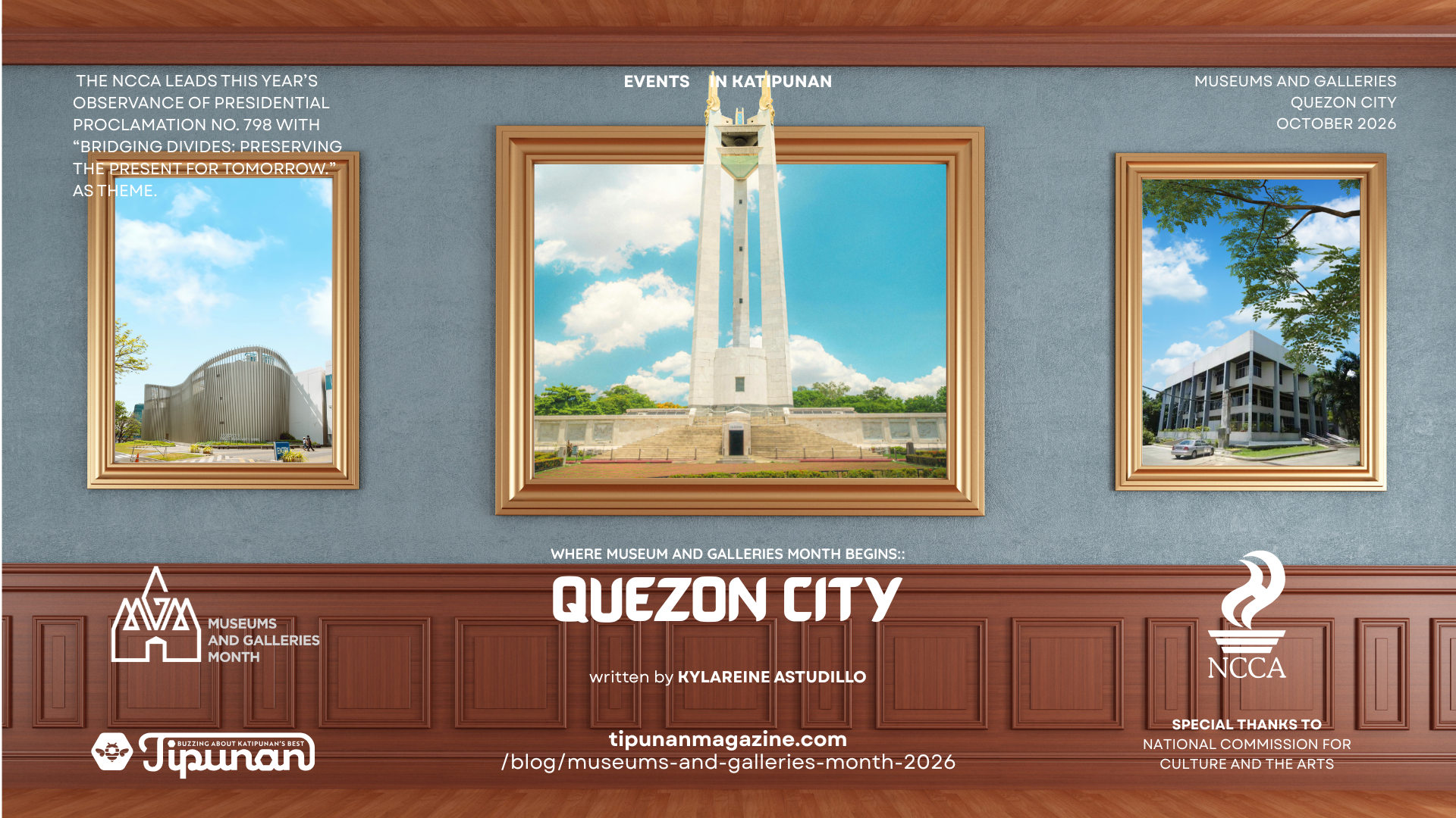 Where Museums and Galleries Month Begins: Quezon City