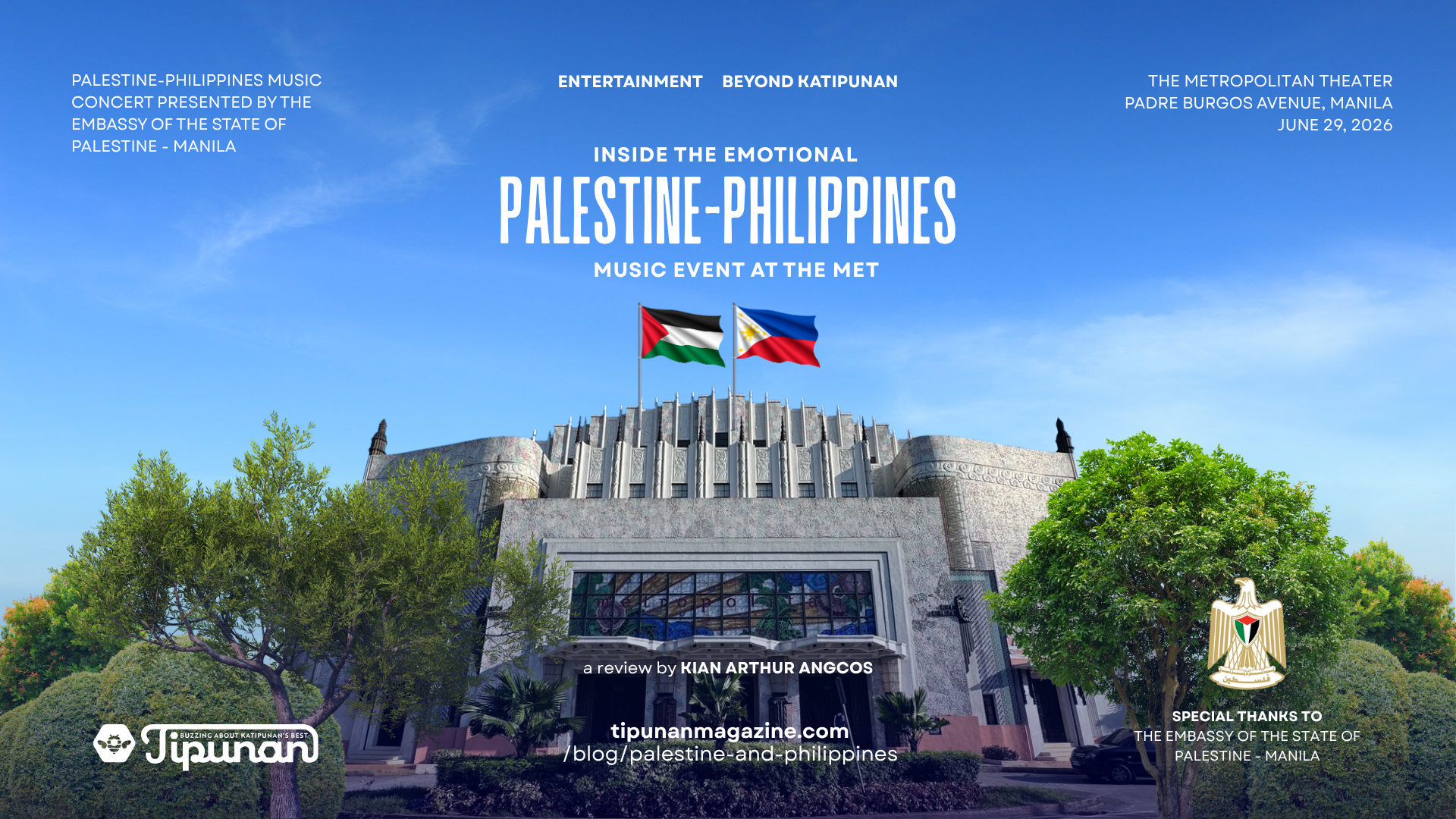 REVIEW: Inside the Emotional Palestine-Philippines Music Event at the Met