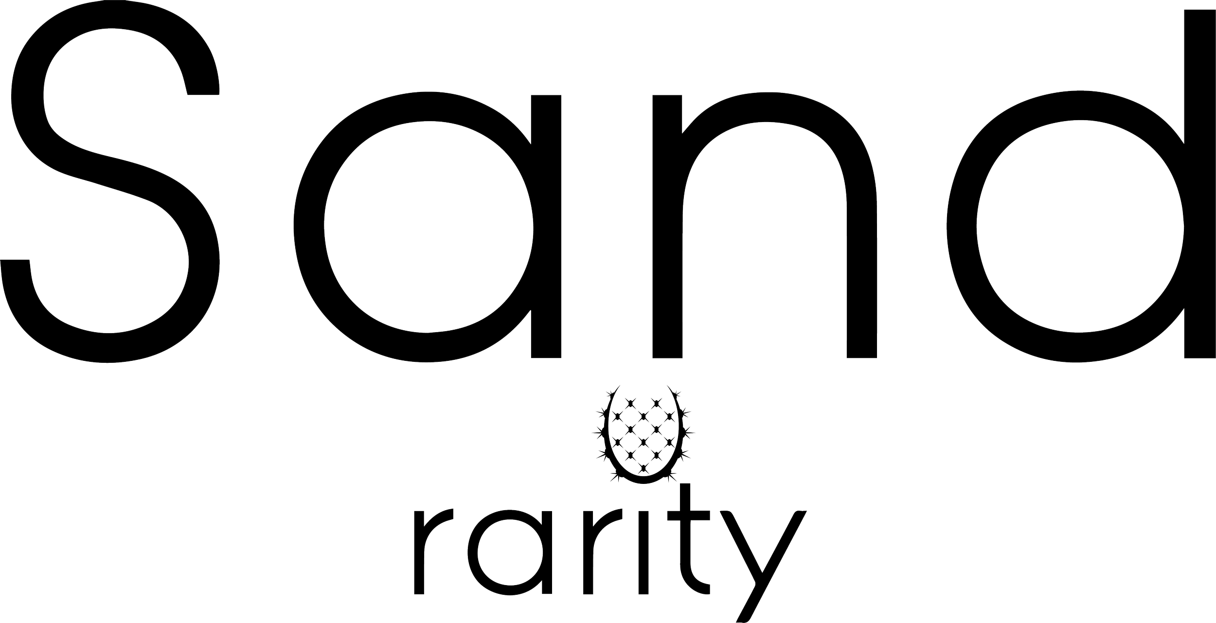 Sand Rarity skincare brand logo.