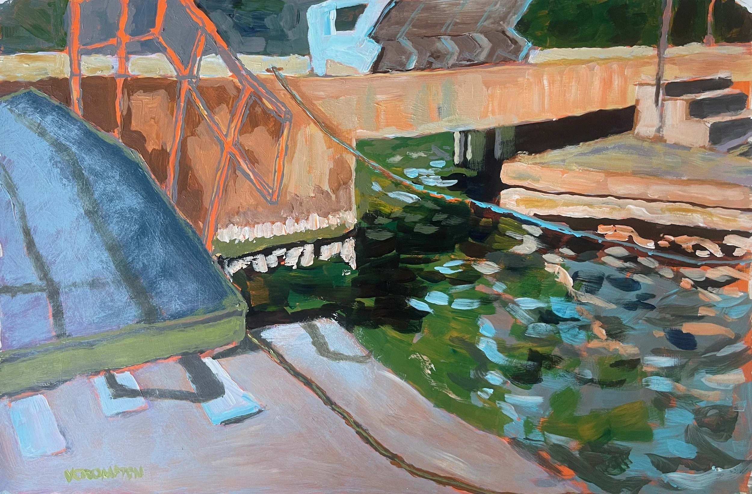 By The Shoreline, This Time [triptych]