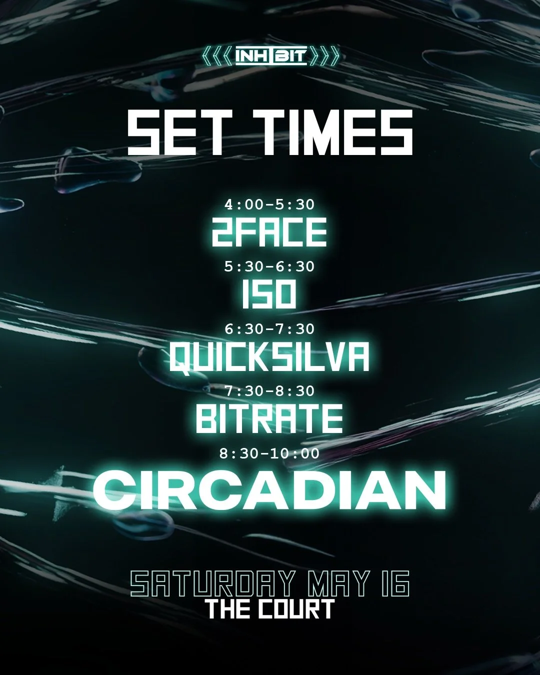 PERTH! Set time are in for @circadiandnb this Saturday and it&rsquo;s shaping up to be a massive one from start to finish 😮&zwj;💨 Round up your crew, get your tickets and make sure you&rsquo;re ready to make that body work 🔥